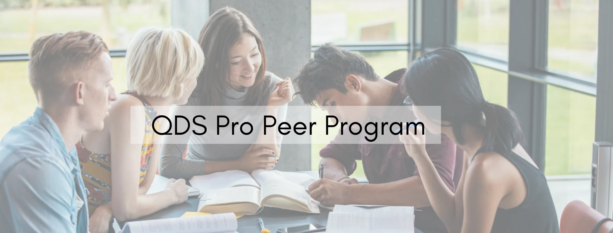 QDS Pro Peer Program Banner